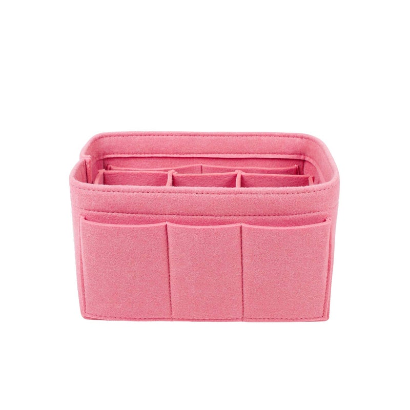 ZTUJO Purse Organizer Insert, Felt Bag Organizer For Handbag Purse Organizer,13 Colors, 6 Size (Large, Light Pink) - Image 1